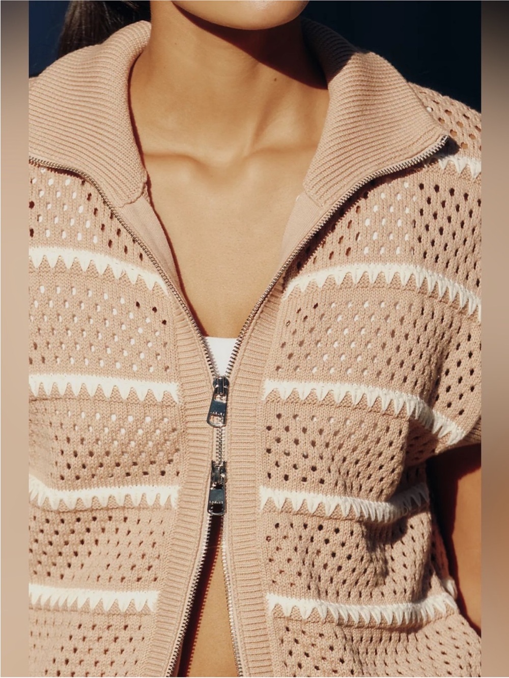 NWT VARLEY Haney Zip
Through Knit - Picture 9 of 9